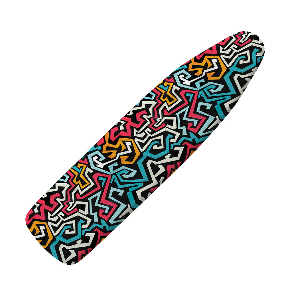 Abstract Funky Pattern Print Ironing Board Cover