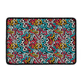 Abstract Funky Pattern Print Kitchen Mat