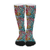 Abstract Funky Pattern Print Long Socks