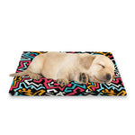 Abstract Funky Pattern Print Pet Cooling Mat Cover