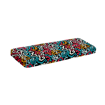 Abstract Funky Pattern Print Piano Keyboard Cover