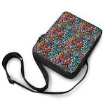 Abstract Funky Pattern Print Rectangular Crossbody Bag