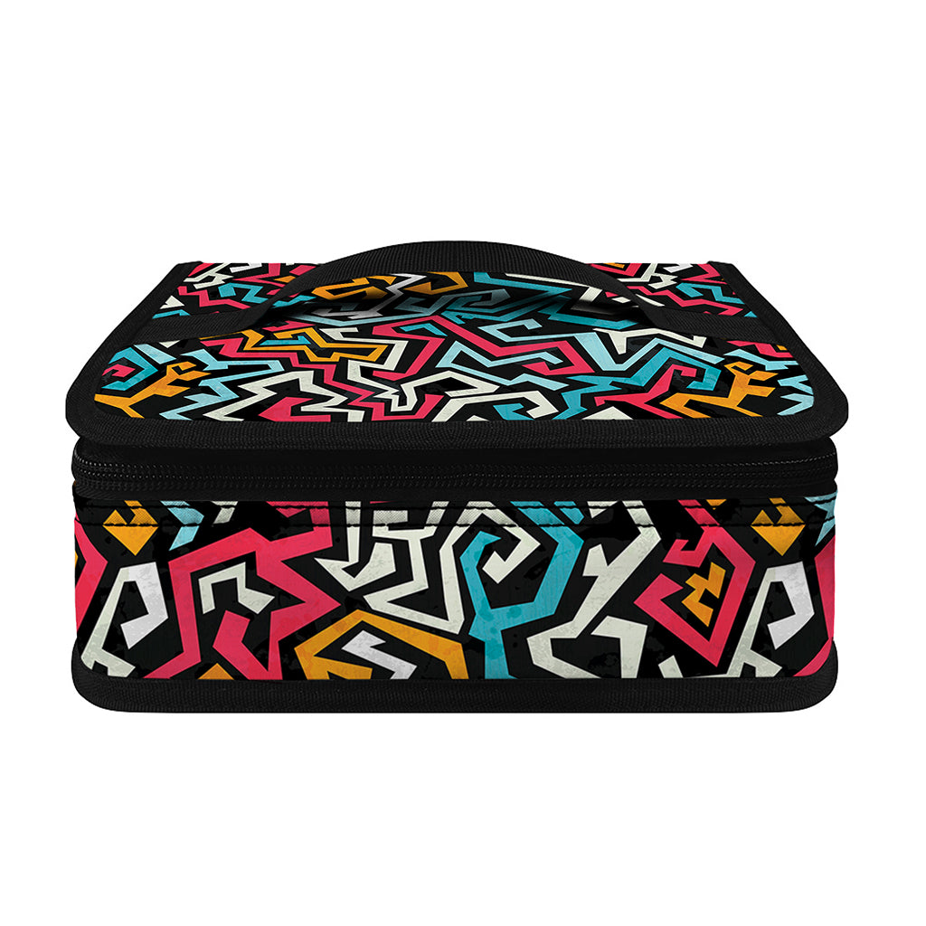 Abstract Funky Pattern Print Small Lunch Bag