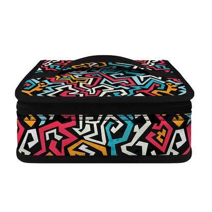 Abstract Funky Pattern Print Small Lunch Bag