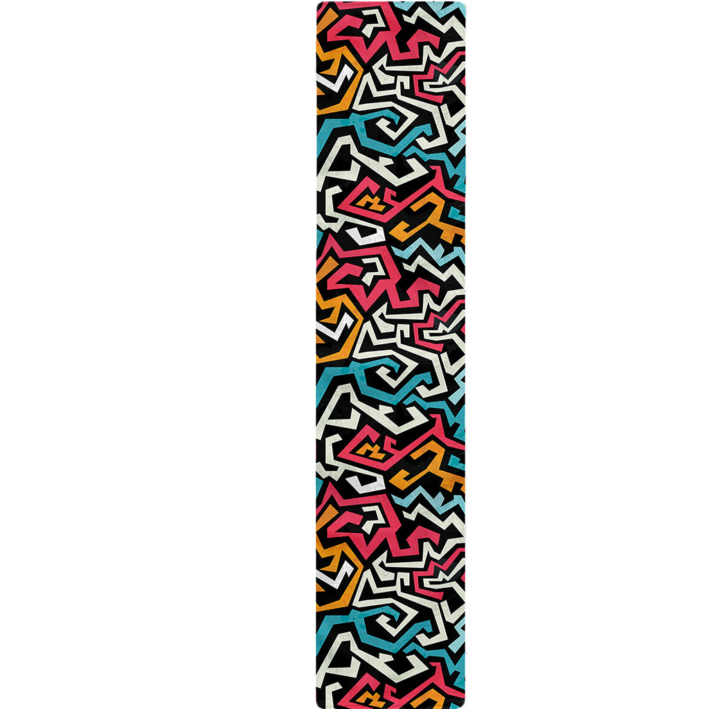 Abstract Funky Pattern Print Table Runner