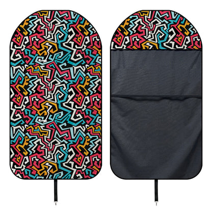 Abstract Funky Pattern Print Waterproof Car Seat Cover