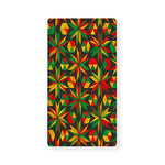 Abstract Geometric Reggae Pattern Print Baby Crib Sheet