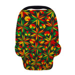 Abstract Geometric Reggae Pattern Print Baby Seat Cover