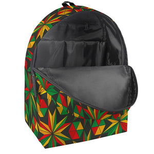 Abstract Geometric Reggae Pattern Print Backpack