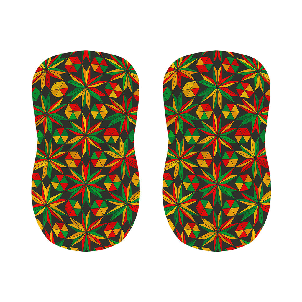 Abstract Geometric Reggae Pattern Print Bar Stool Covers