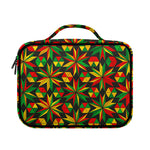 Abstract Geometric Reggae Pattern Print Briefcase Bible Bag