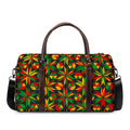 Abstract Geometric Reggae Pattern Print Duffel Bag