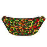 Abstract Geometric Reggae Pattern Print Fanny Pack