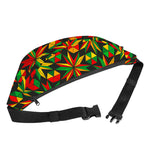 Abstract Geometric Reggae Pattern Print Fanny Pack