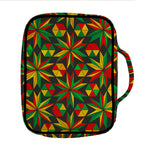 Abstract Geometric Reggae Pattern Print Front Pocket Bible Bag