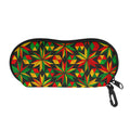 Abstract Geometric Reggae Pattern Print Glasses Case