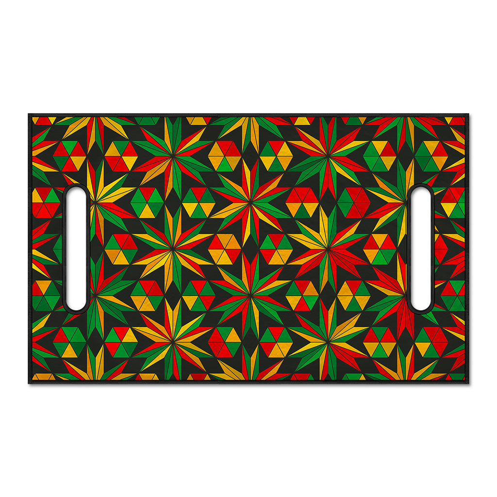 Abstract Geometric Reggae Pattern Print Golf Cart Seat Cover