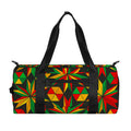 Abstract Geometric Reggae Pattern Print Gym Bag