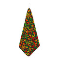 Abstract Geometric Reggae Pattern Print Hand Towel