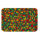 Abstract Geometric Reggae Pattern Print Indoor Door Mat