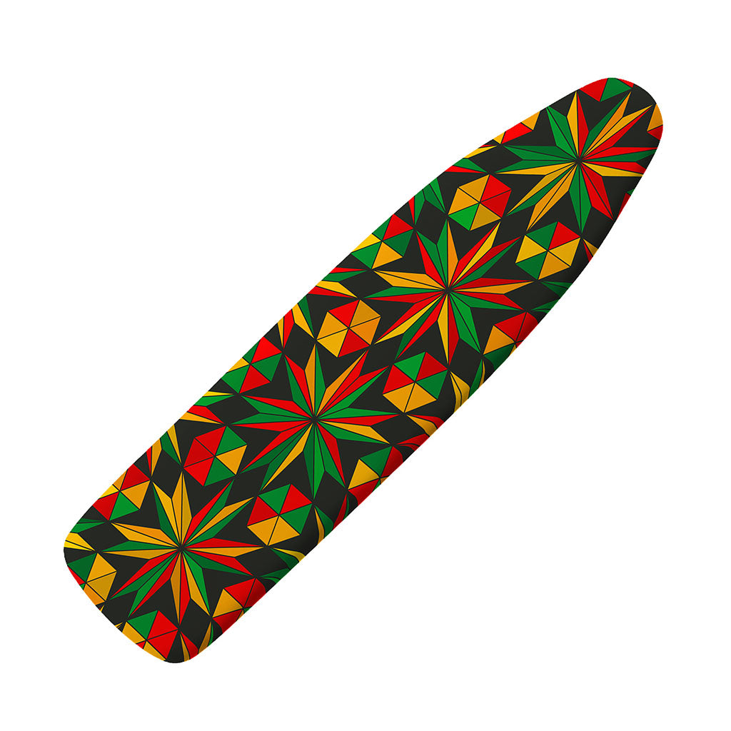 Abstract Geometric Reggae Pattern Print Ironing Board Cover