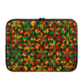 Abstract Geometric Reggae Pattern Print Laptop Sleeve