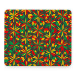Abstract Geometric Reggae Pattern Print Mouse Pad