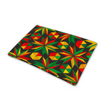 Abstract Geometric Reggae Pattern Print Pet Cooling Mat Cover
