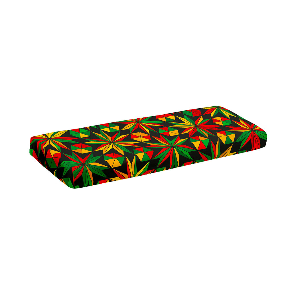 Abstract Geometric Reggae Pattern Print Piano Keyboard Cover