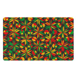 Abstract Geometric Reggae Pattern Print Polyester Doormat