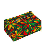 Abstract Geometric Reggae Pattern Print Rectangle Tissue Box Cover