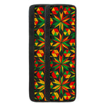 Abstract Geometric Reggae Pattern Print Refrigerator Handle Covers