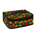 Abstract Geometric Reggae Pattern Print Small Lunch Bag