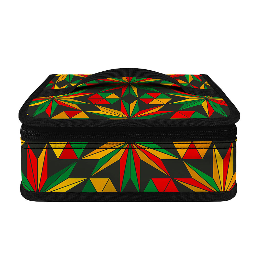 Abstract Geometric Reggae Pattern Print Small Lunch Bag