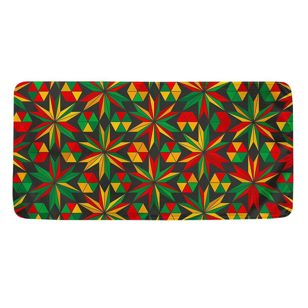 Abstract Geometric Reggae Pattern Print Towel