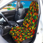 Abstract Geometric Reggae Pattern Print Waterproof Car Seat Cover