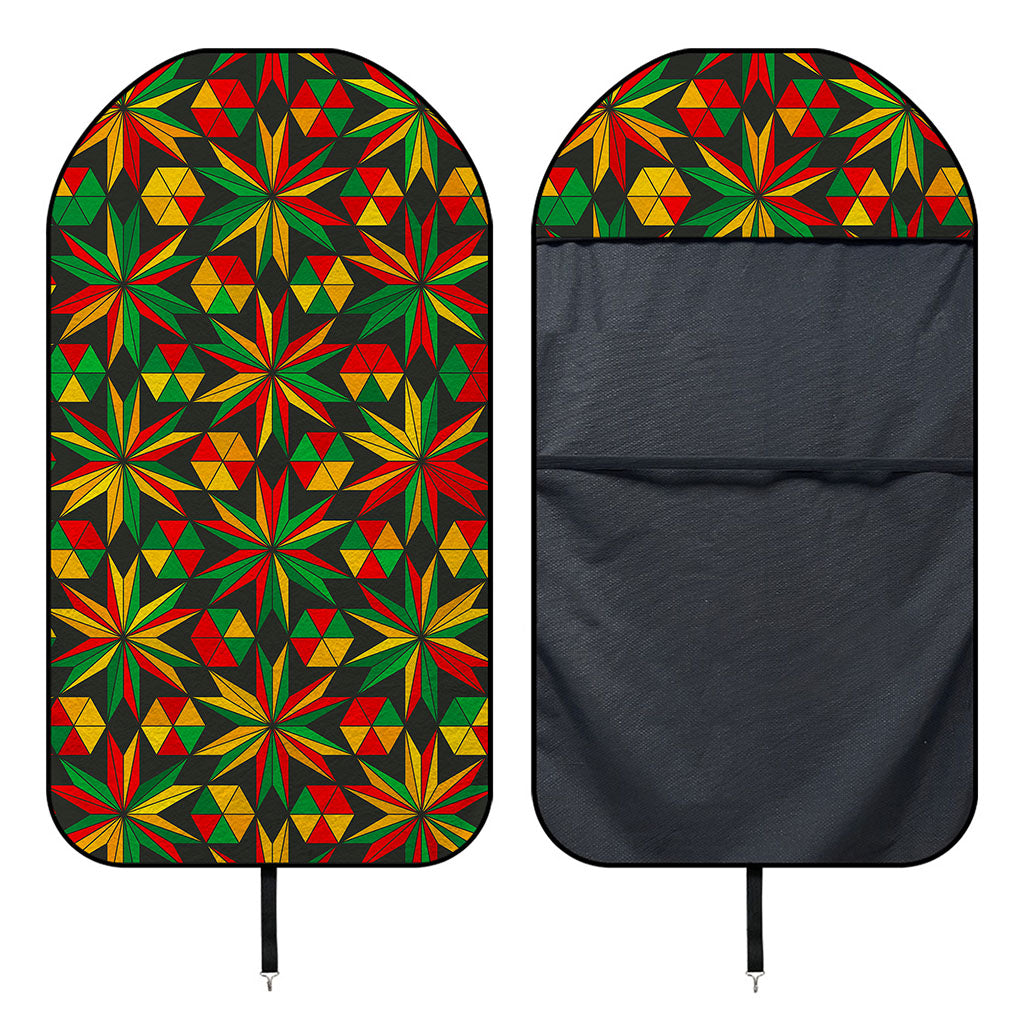 Abstract Geometric Reggae Pattern Print Waterproof Car Seat Cover