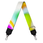 Abstract Holographic Liquid Trippy Print Bag Strap