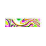 Abstract Holographic Liquid Trippy Print Bed Runner