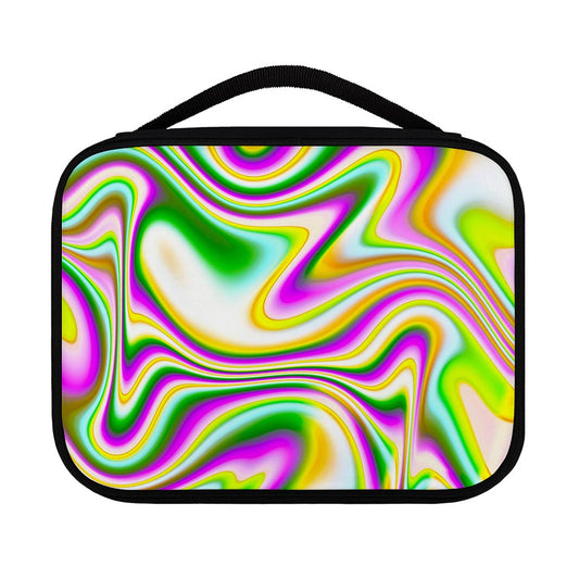 Abstract Holographic Liquid Trippy Print Classic Bible Case