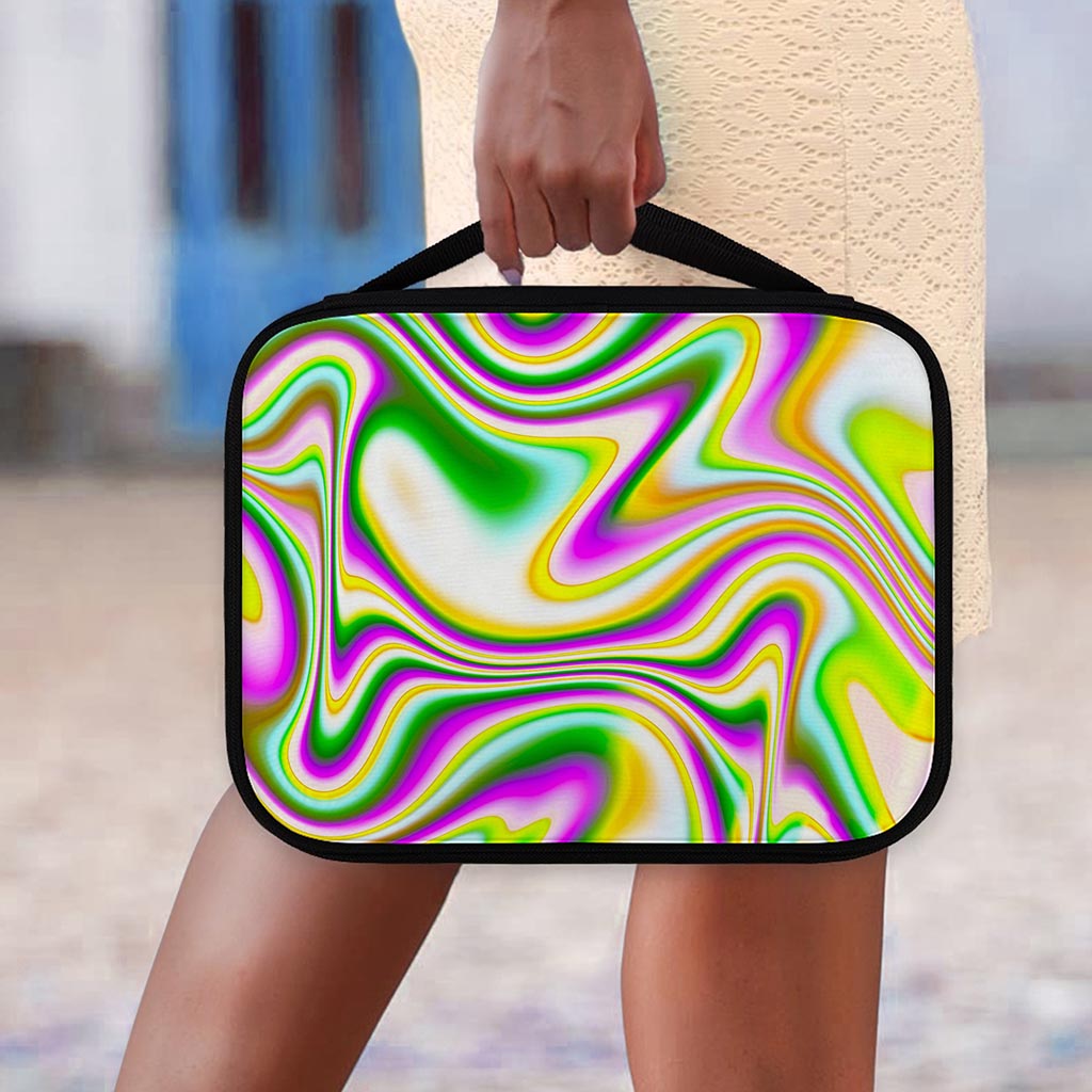 Abstract Holographic Liquid Trippy Print Classic Bible Case
