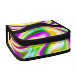 Abstract Holographic Liquid Trippy Print Small Lunch Bag