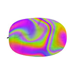 Abstract Holographic Trippy Print Car Side Mirror Covers