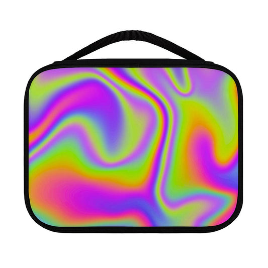 Abstract Holographic Trippy Print Classic Bible Case