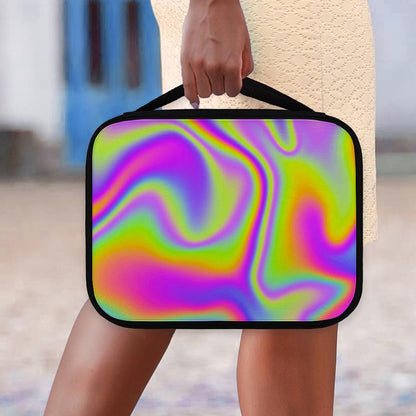 Abstract Holographic Trippy Print Classic Bible Case