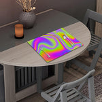 Abstract Holographic Trippy Print Placemat