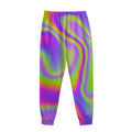 Abstract Holographic Trippy Print Sweatpants