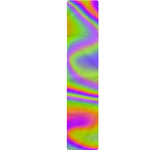 Abstract Holographic Trippy Print Table Runner