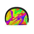 Abstract Liquid Trippy Print Coin Purse