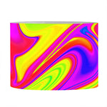 Abstract Liquid Trippy Print Drum Lamp Shade